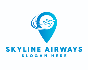 Airliner - Airplane Travel Tour logo design