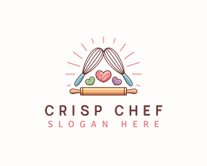 Cookie Baking Patisserie logo design