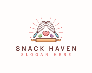 Cookie Baking Patisserie logo design