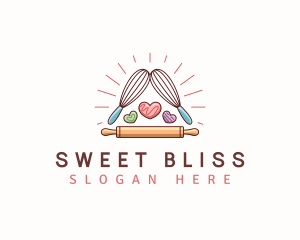 Cookie Baking Patisserie logo design