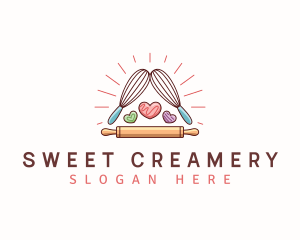 Cookie Baking Patisserie logo design