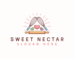 Cookie Baking Patisserie logo design