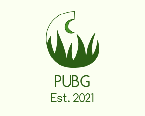 Night - Green Evening Grass logo design