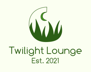 Evening - Green Evening Grass logo design