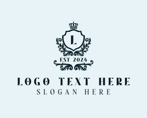 Luxury - Royal Event Shield logo design