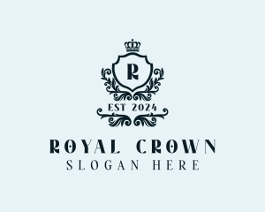 Royal Event Shield logo design