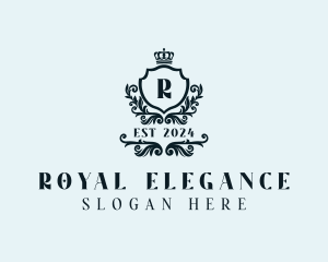 Royal Event Shield logo design