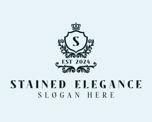 Royal Event Shield logo design