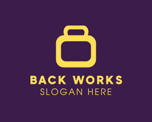 Modern Business Suitcase logo design