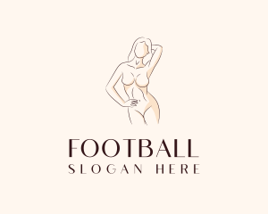 Nude - Female Body Spa logo design