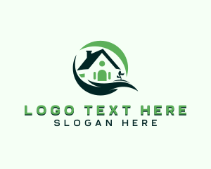 Plant Garden Landscaping Logo