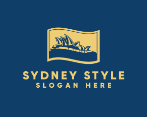Sydney - Sydney Opera Landmark logo design