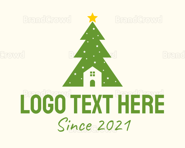 Christmas Tree Home Logo