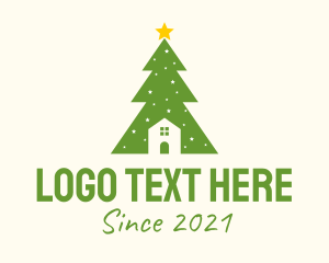 Home - Christmas Tree Home logo design