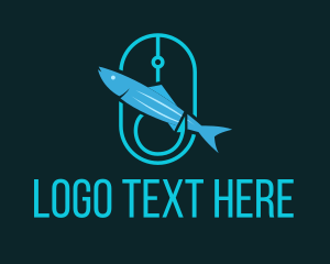 Lure - Fish Hook Lure logo design