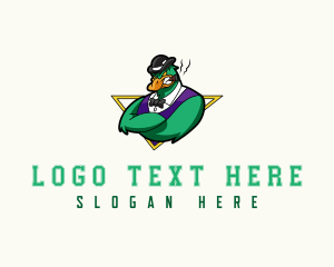 Tobacco - Smoking Gaming Duck logo design