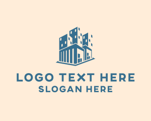 Loading Dock - Warehouse Building Facility logo design