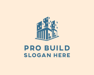 Warehouse Building Facility logo design