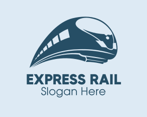 Bullet Train Railway logo design