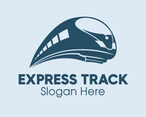 Train - Bullet Train Railway logo design