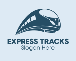 Bullet Train Railway logo design