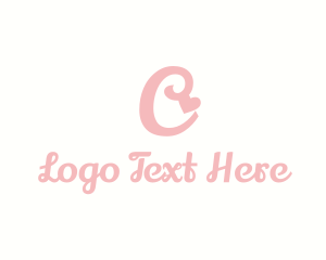 Coordinator - Cute Heart Cursive logo design