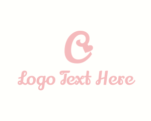 Cursive - Cute Heart Cursive logo design