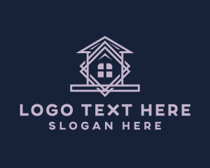 Maintenance - House Roofing Contractor logo design