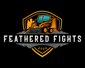 Skid Steer Construction logo design