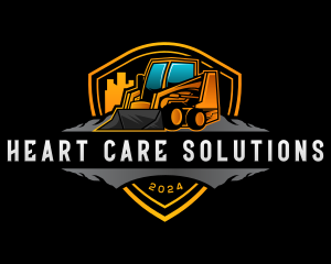 Skid Steer Construction logo design