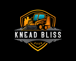 Skid Steer Construction logo design