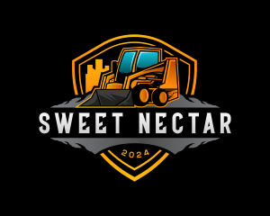 Skid Steer Construction logo design