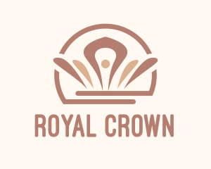 Wellness Royal Crown  logo design