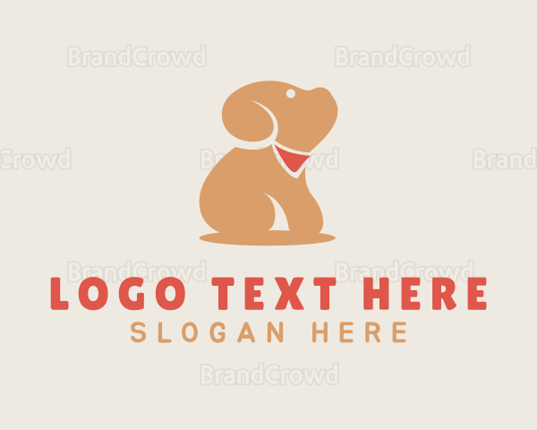 Puppy Scarf Vet Logo