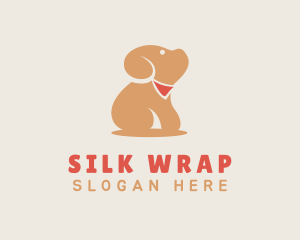 Puppy Scarf Vet logo design