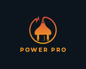 Utility - Electric House Utility logo design