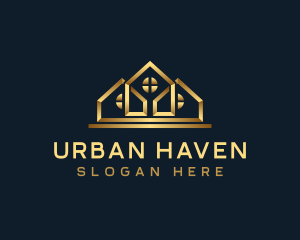 Luxury Village Realty logo design