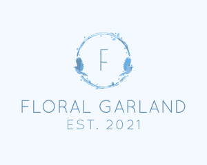 Garland - Blue Bird Garland logo design