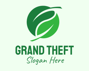 Green Leaf Herb Logo