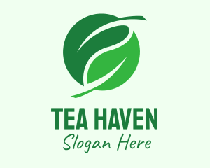 Green Leaf Herb logo design