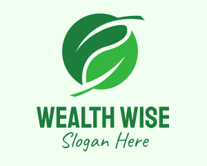 Herbal Medicine - Green Leaf Herb logo design