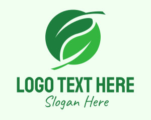 Green Leaf Herb Logo