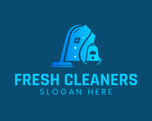 Vacuum Cleaner House Maintenance logo design