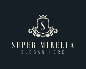 Wedding - Regal Crown Shield logo design