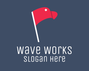 Generic Waving Flag logo design