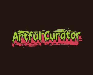 Retro Graffiti Art  logo design