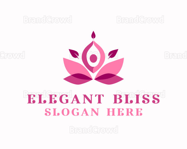 Human Lotus Yoga Logo