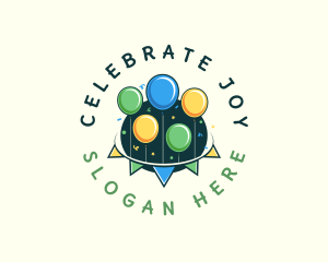 Occasion - Party Balloon Celebration logo design