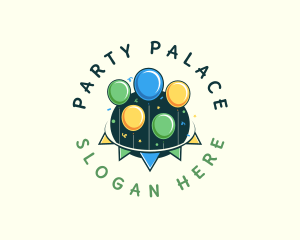 Party Balloon Celebration logo design