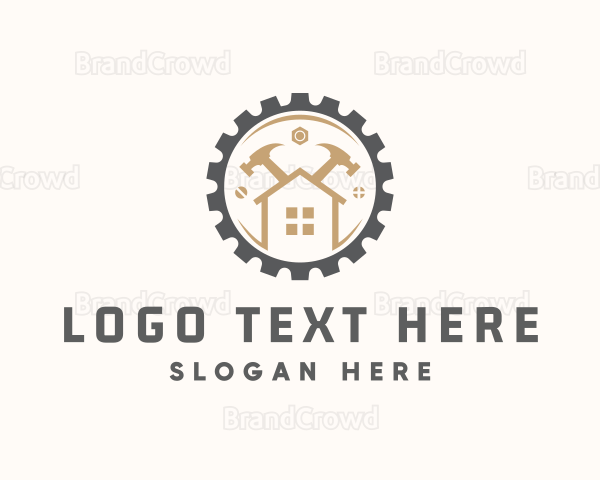 Home Construction Builder Logo